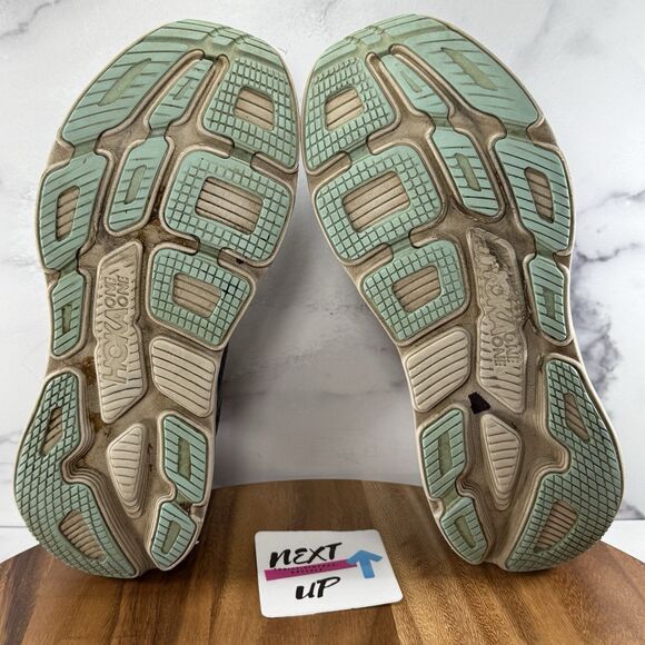 Men’s Size 11-Hoka One One Bondi 7 Blue Running Shoes Sneakers NO INSOLES main image 5